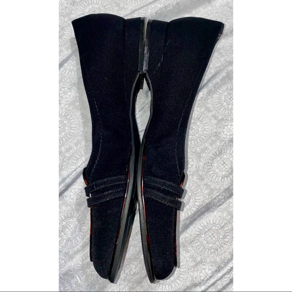 🌹Stuart Weitzman Black Tortoise Shell Loafers Size 8.5 - Picture 2 of 7